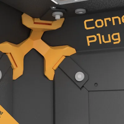 Miếng bịt góc trên cho máy Prusa Core One (+/L) (Bản Remix)