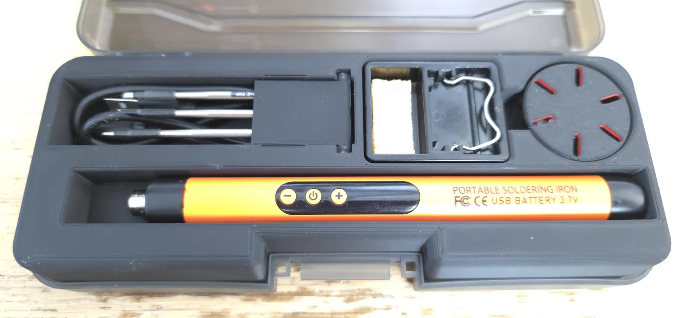 Vỏ hộp mỏ hàn USB/Pin - Cổng kết nối nâng cấp - TK-USB-DS - Image 1