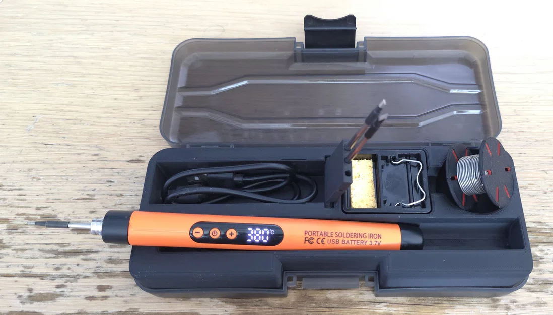 Vỏ hộp mỏ hàn USB/Pin - Cổng kết nối nâng cấp - TK-USB-DS - Image 2