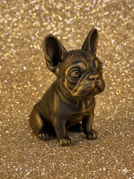 Tượng điêu khắc Bulldog Pháp (French Bulldog) - Image 1