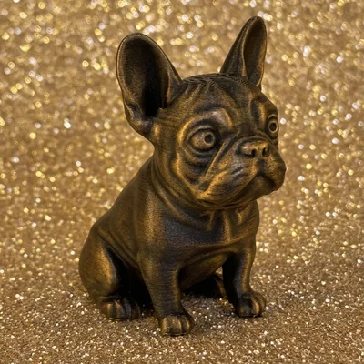 Tượng điêu khắc Bulldog Pháp (French Bulldog)