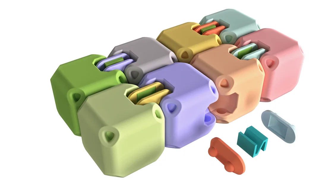 Infinity Cube: Đồ chơi giảm stress 3D in tại nhà cực chất - Image 2