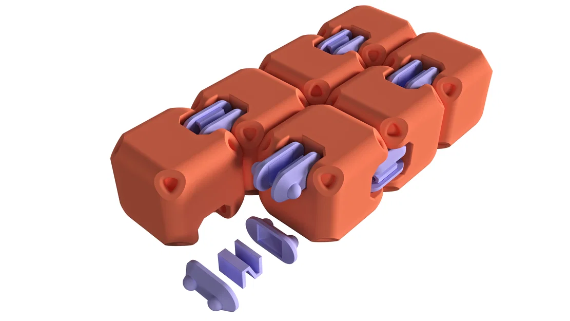 Infinity Cube: Đồ chơi giảm stress 3D in tại nhà cực chất - Image 4