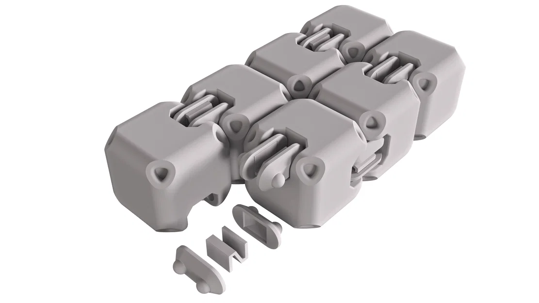 Infinity Cube: Đồ chơi giảm stress 3D in tại nhà cực chất - Image 5