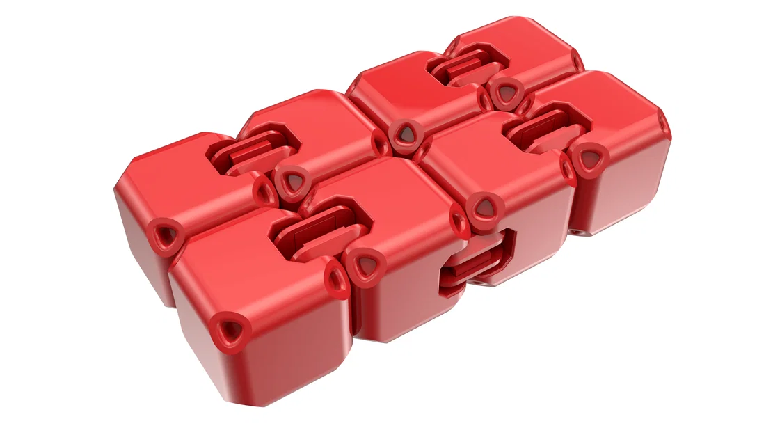 Infinity Cube: Đồ chơi giảm stress 3D in tại nhà cực chất - Image 6