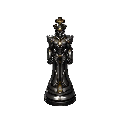 Cyborg Ascendancy "King" - Quân cờ Vua phong cách Cyber
