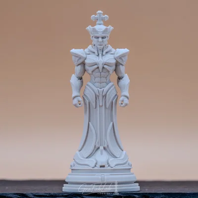 Cyborg Ascendancy "King" - Quân cờ Vua phong cách Cyber