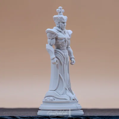 Cyborg Ascendancy "King" - Quân cờ Vua phong cách Cyber