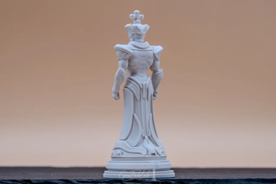 Cyborg Ascendancy "King" - Quân cờ Vua phong cách Cyber - Image 5