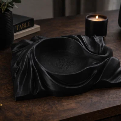 Khay Đựng Đồ Phong Cách Vải Rủ (Draped Fabric Tray)