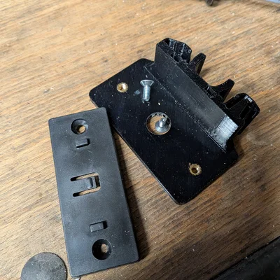 Giá đỡ cho Victron MK3 gắn thanh ray (DIN-rail)