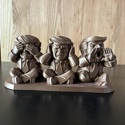 Không thấy, Không nghe, Nhưng la hét tất cả (Bộ ba khỉ thông thái)