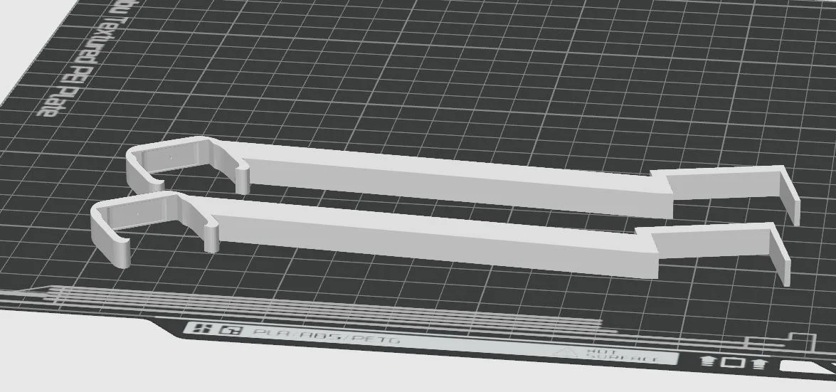 Ngàm gắn đèn cảm biến cho khung tranh 30mm - Phụ kiện in 3D tiện ích - Image 1