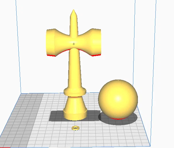 Kendama - Đồ chơi kỹ năng in 3D tự thiết kế tại nhà - Image 1