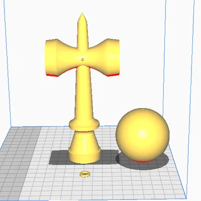Kendama - Đồ chơi kỹ năng in 3D tự thiết kế tại nhà