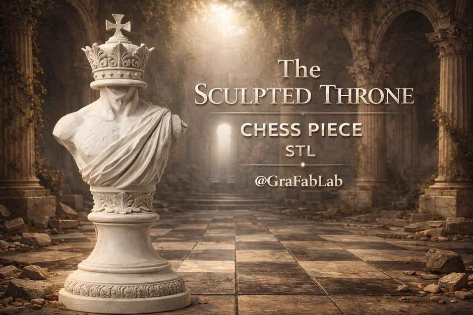 Quân Cờ Vua "Nhà Vua" - Tượng đài Điêu khắc - Image 1