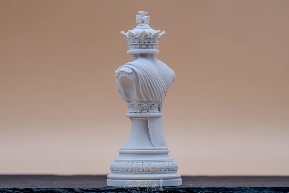 Quân Cờ Vua "Nhà Vua" - Tượng đài Điêu khắc - Image 5