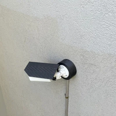 Bộ đế gắn và mái che mưa cho camera HIKVISION in 3D bền bỉ