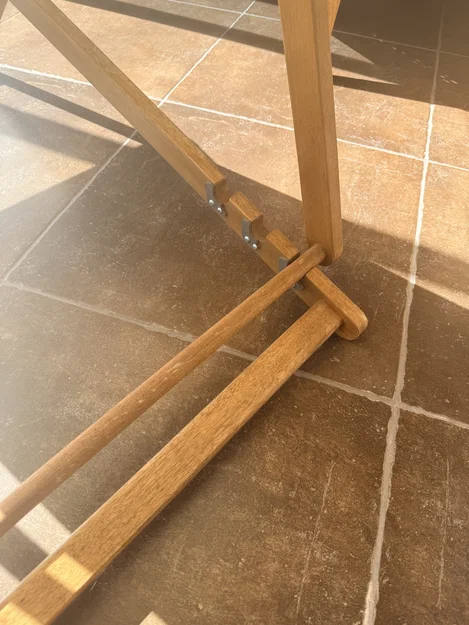 Bộ chốt chặn điều chỉnh độ nghiêng cho ghế xếp gỗ - Image 1