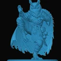 Mô hình Owlin Monk cho game RPG - Thumbnail 1