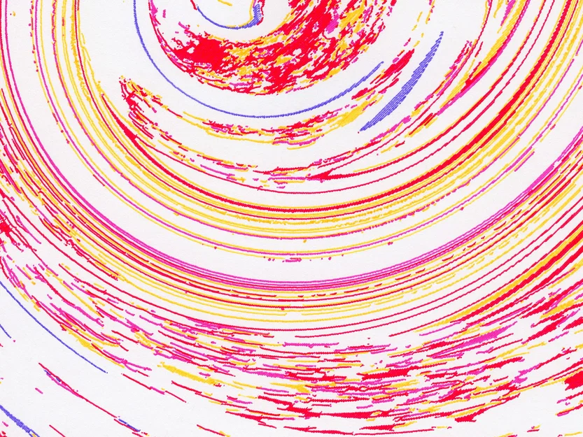 Ramity Plots: Tác phẩm nghệ thuật độc đáo từ máy vẽ plotter - Image 3