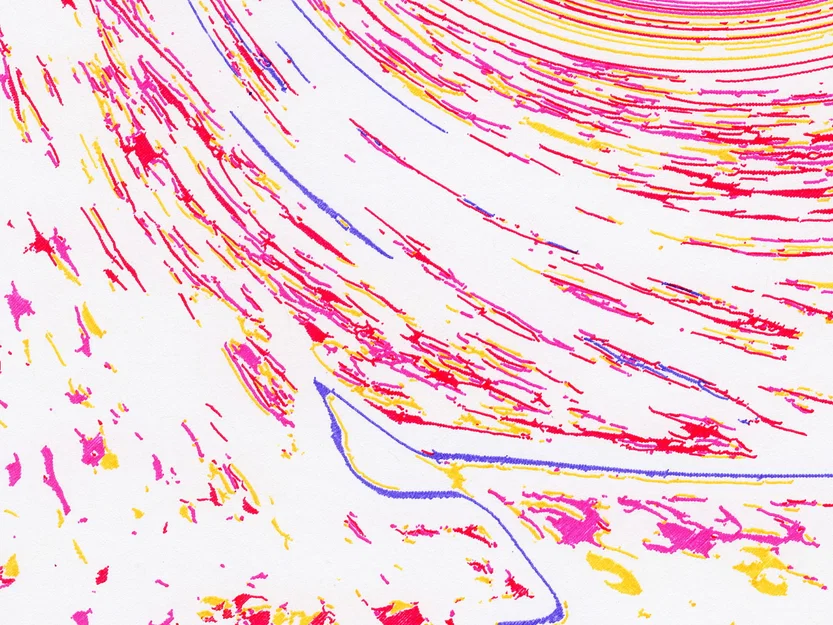 Ramity Plots: Tác phẩm nghệ thuật độc đáo từ máy vẽ plotter - Image 4