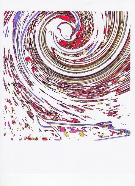 Ramity Plots: Tác phẩm nghệ thuật độc đáo từ máy vẽ plotter - Image 7