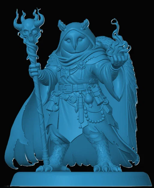 Mô hình Owlin Warlock cho RPG - Image 1