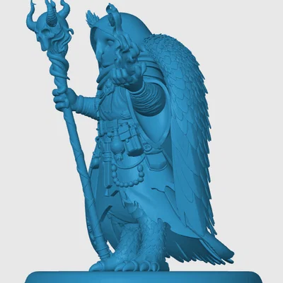 Mô hình Owlin Warlock cho RPG