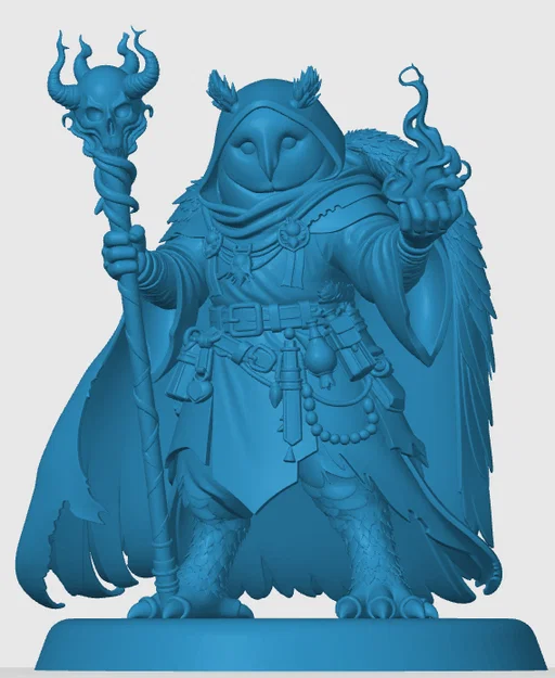 Mô hình Owlin Warlock cho RPG - Image 3