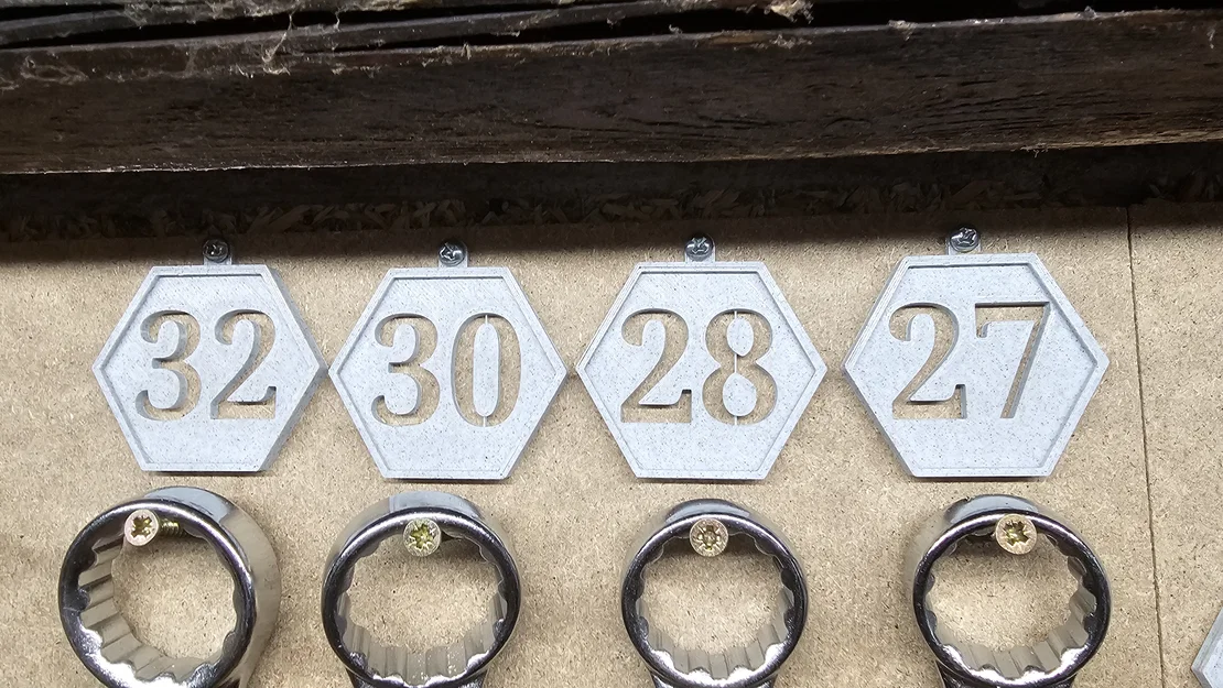 Bảng đánh số quản lý chìa khóa cho xưởng - Image 2