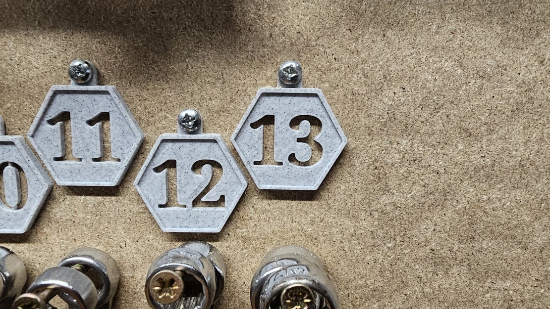 Bảng đánh số quản lý chìa khóa cho xưởng - Image 3