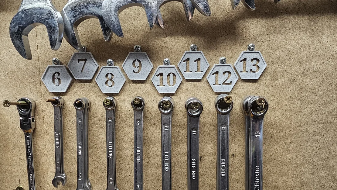 Bảng đánh số quản lý chìa khóa cho xưởng - Image 4