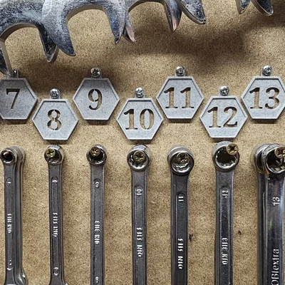 Bảng đánh số quản lý chìa khóa cho xưởng