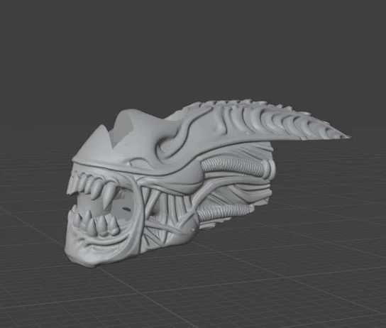 Giá đỡ đồ dùng hình Alien - Phụ kiện trang trí 3D độc lạ cho fan phim - Image 2