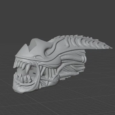 Giá đỡ đồ dùng hình Alien - Phụ kiện trang trí 3D độc lạ cho fan phim