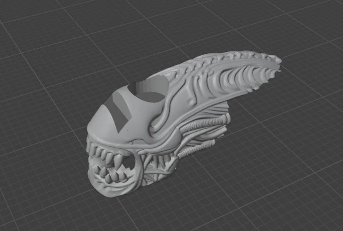 Giá đỡ đồ dùng hình Alien - Phụ kiện trang trí 3D độc lạ cho fan phim - Image 3