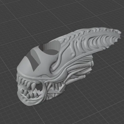 Giá đỡ đồ dùng hình Alien - Phụ kiện trang trí 3D độc lạ cho fan phim