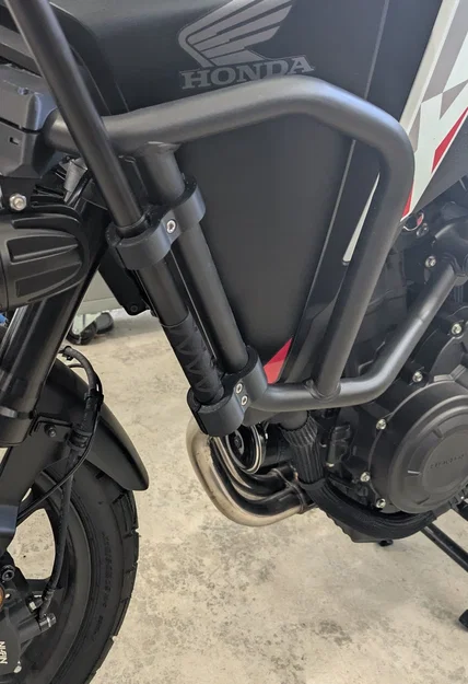 Ngàm gắn gậy Insta360 cho khung chống đổ Honda CB500X/NX500 - Image 2