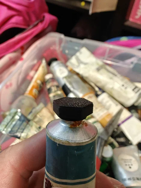 Nắp Thay Thế Cho Ống Màu Vẽ (Oil Paint Tube Cap) - Dễ In 3D - Image 1
