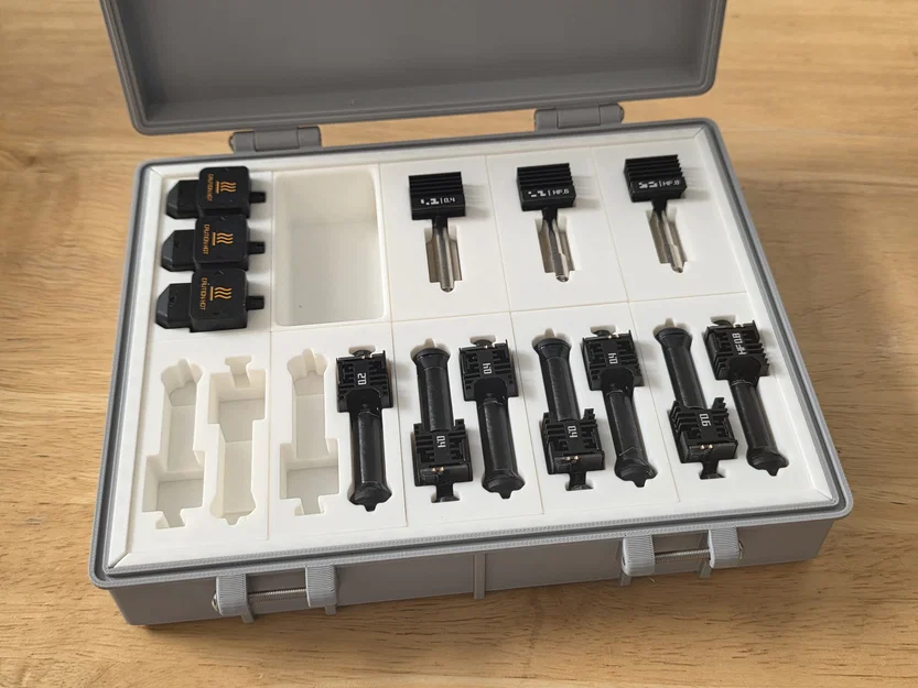 CFD - Hộp đựng Hotend mô-đun với các miếng chèn gài khớp - Image 4