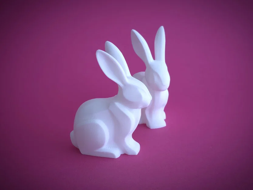 Tượng Thỏ Phong Cách Hiện Đại (Modern Bunny Figurine) - Image 1