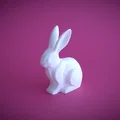 Tượng Thỏ Phong Cách Hiện Đại (Modern Bunny Figurine) - Thumbnail 3