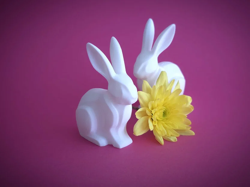 Tượng Thỏ Phong Cách Hiện Đại (Modern Bunny Figurine) - Image 5