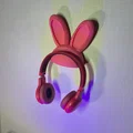 Giá Treo Tai Nghe Gắn Tường Hình Tai Thỏ - Thumbnail 1