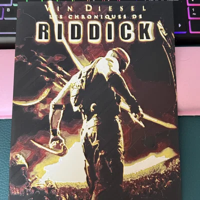 Hueforge Poster Phim The Chronicles of Riddick