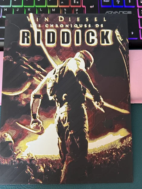 Hueforge Poster Phim The Chronicles of Riddick - Image 2