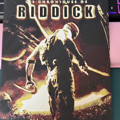 Hueforge Poster Phim The Chronicles of Riddick