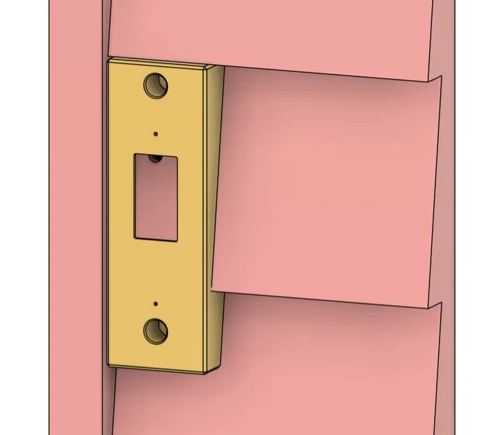 Đế gắn Ring Doorbell Pro cho tường ốp nhựa 4 inch (Không cần nêm) - Image 2