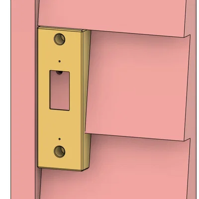 Đế gắn Ring Doorbell Pro cho tường ốp nhựa 4 inch (Không cần nêm)